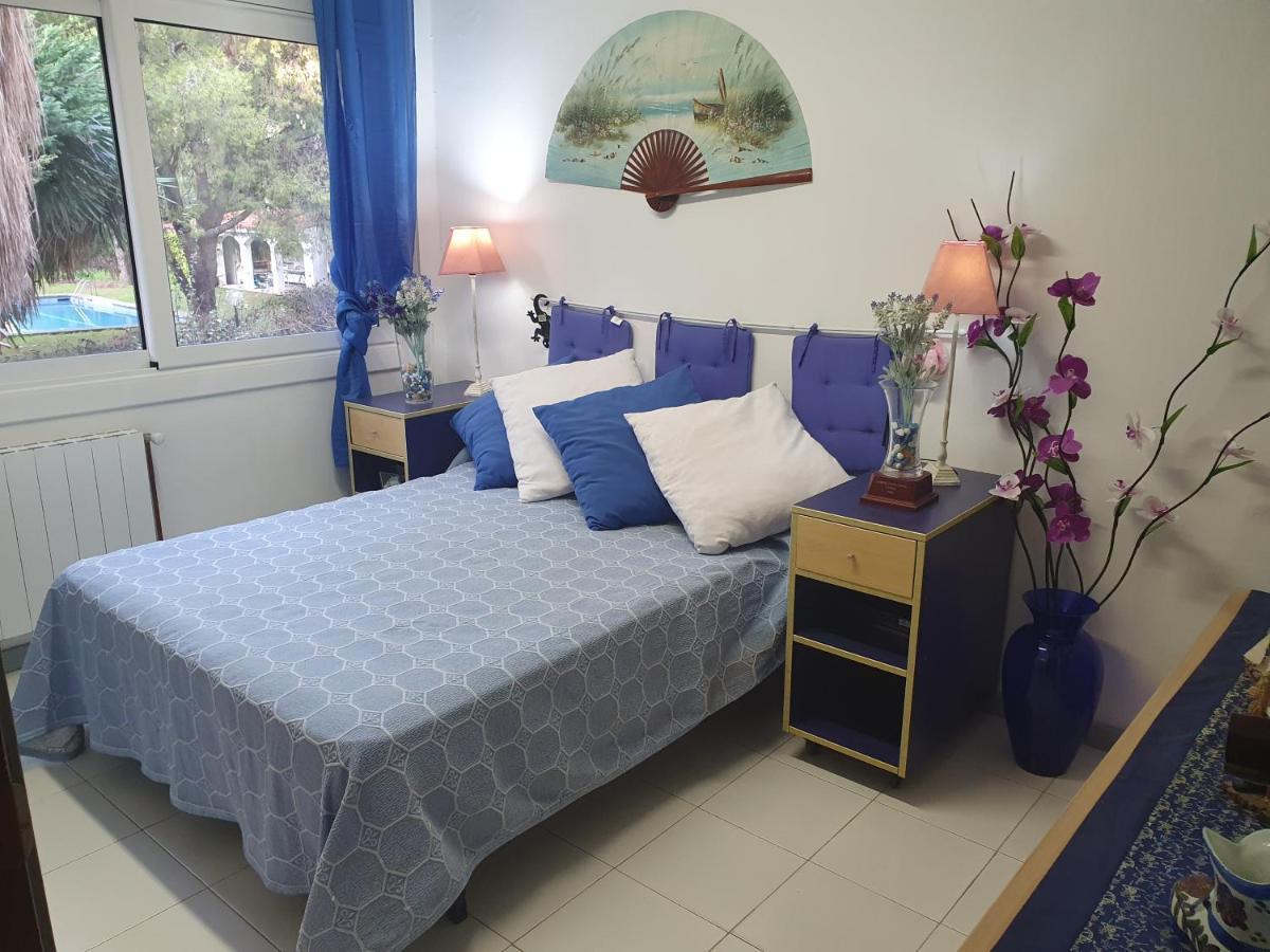 Apartamento Con Oficina Y Vistas Al Mar Sitges Luaran gambar